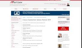 
							         Cisco Customer Voice Portal ATP for Cisco Channel Partners - Fast ...								  
							    