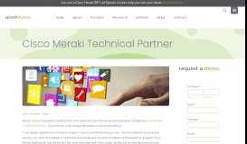 
							         Cisco Meraki Technical Partner - Splash Access								  
							    