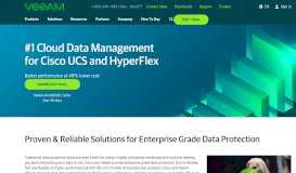 
							         Cisco Storage Backup Software - Veeam Availability Solutions								  
							    