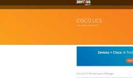 
							         Cisco UCS Monitoring With Zenoss | Zenoss								  
							    