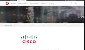 
							         Cisco - Vodafone								  
							    