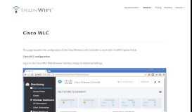 
							         Cisco WLC - IronWifi								  
							    