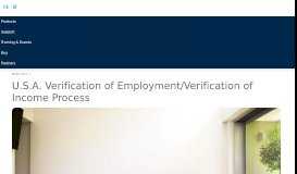 
							         Cisco's USA Verification of Employment and Income Process - Cisco								  
							    