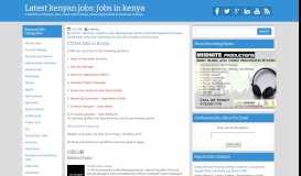 
							         CITAM Jobs in Kenya ~ Latest kenyan jobs: Jobs in kenya								  
							    