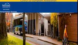 
							         Citation Payment | Parking Services | Western Washington University								  
							    