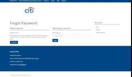 
							         Citi Online Merchandise Portal								  
							    