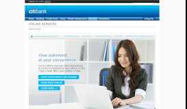 
							         Citibank Thailand - Citibank Online								  
							    