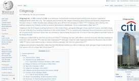 
							         Citigroup - Wikipedia								  
							    