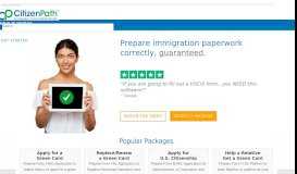 
							         CitizenPath - Immigration Made Simple								  
							    
