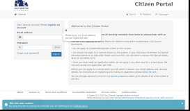 
							         Citizens Portal - Logon - Southampton - Southampton City Council								  
							    