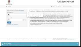 
							         Citizens Portal - Logon - Stoke.gov.uk								  
							    
