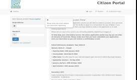 
							         Citizens Portal - Logon - Vale of Glamorgan Council								  
							    