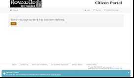 
							         Citizens Portal - Site Notice								  
							    