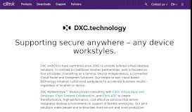 
							         Citrix and DXC Technology - Citrix								  
							    