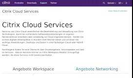 
							         Citrix-Cloud-Services – sichere digitale Arbeitsplätze bereitstellen ...								  
							    