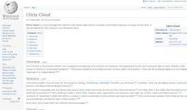 
							         Citrix Cloud - Wikipedia								  
							    