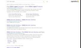 
							         Citrix Login Page - ZapMeta Search Results								  
							    