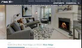 
							         Citrus Creek East Apartments in River Ridge, LA ... - 1st Lake Properties								  
							    