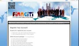 
							         City Building Simulation e-Game: Register Your ... - FinnCiti								  
							    