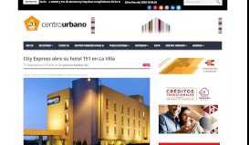 
							         City Express abre su hotel 151 en La Villa - Portal de vivienda ...								  
							    