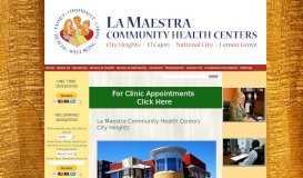 
							         City Heights - La Maestra Community Health Centers								  
							    