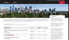 
							         City of Calgary - List of Open Solicitations								  
							    