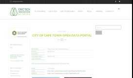 
							         City of Cape Town Open Data Portal | Civic Tech								  
							    