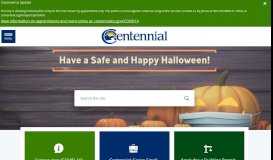 
							         City of Centennial, Colorado - Official Website								  
							    