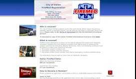 
							         City of Dallas - EMS Patient Portal								  
							    
