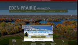 
							         City of Eden Prairie | Home								  
							    