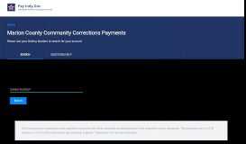 
							         City of Indianapolis & Marion County Payment Portal								  
							    