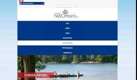 
							         City Of Kenora - Immigration Northwestern Ontario								  
							    