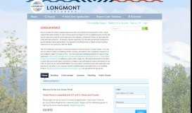 
							         City of Longmont								  
							    