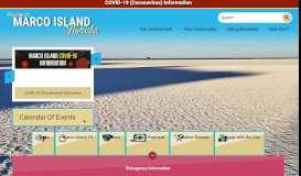 
							         City of Marco Island: Home Page								  
							    