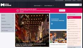
							         City of Melbourne homepage - City of Melbourne								  
							    