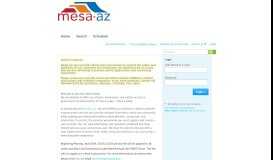 
							         City of Mesa AZ - Online Portal - Accela								  
							    