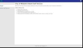 
							         City of Newark, Delaware Self Service Portal								  
							    