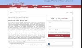 
							         City of Prescott Jobs: Job Listings								  
							    