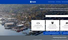 
							         City of Seattle Open Data portal								  
							    