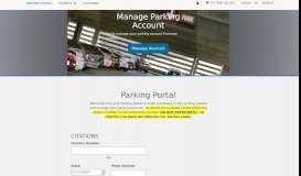 
							         City of Tampa - Parking Portal								  
							    