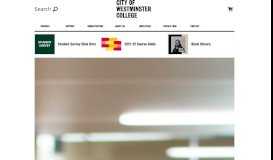 
							         City of Westminster College | London's Top Vocational FE College								  
							    