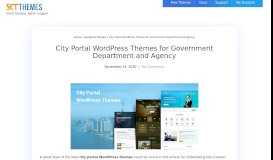 
							         City Portal WordPress Themes for government department and ...								  
							    