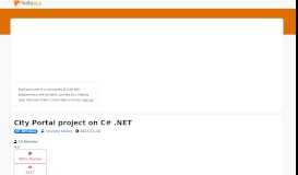 
							         City Portal,C# .NET project ideas,topics,synopsis,free download City ...								  
							    