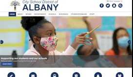 
							         CITY SCHOOL DISTRICT of ALBANY								  
							    