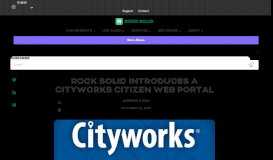 
							         CitySourced Introduces a Cityworks Citizen Web Portal | CitySourced								  
							    