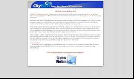 
							         CityWest Web Mail								  
							    