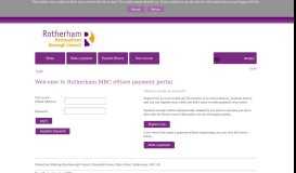 
							         Civica Payments Portal - Welcome to Rotherham MBC eStore ...								  
							    