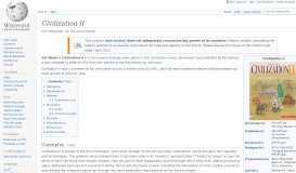
							         Civilization II - Wikipedia								  
							    