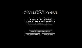 
							         Civilization® VI – The Official Site								  
							    