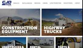 
							         CJD - Construction Equipment & Truck Supplies Australia								  
							    